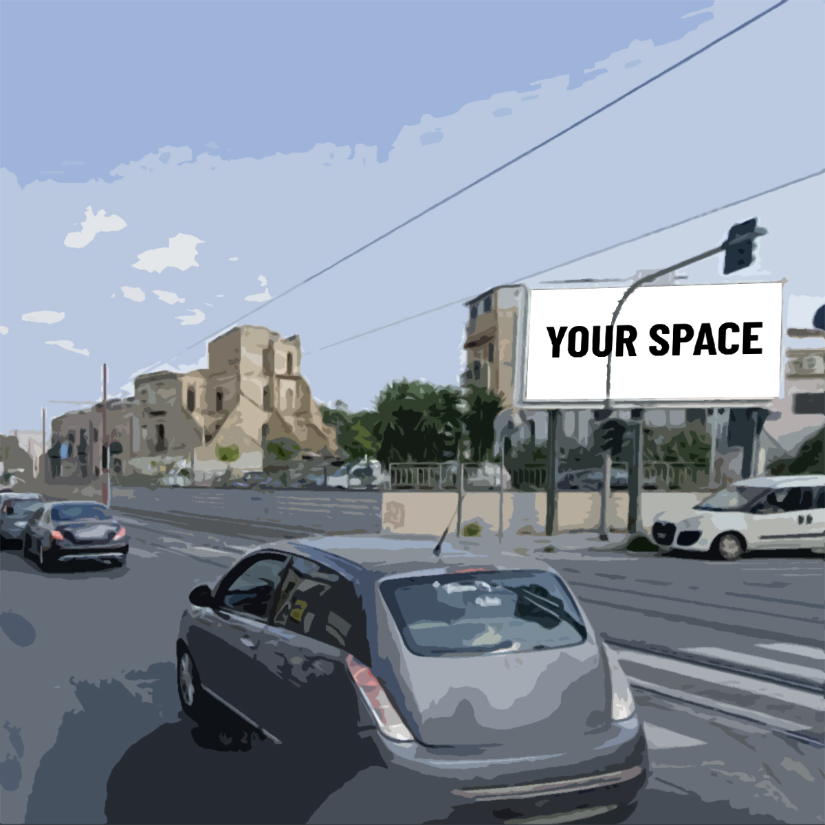 SPAZIO PUBBLICITARIO 600 x 300 Corso dei Mille, 373 (PALERMO) Dal 19/10/2026 al 01/11/2026 14 giorni